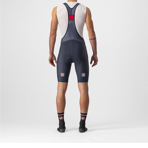 NWT Castelli Men's Entrata Bibshort for Road and Gravel Biking l Cycling - Picture 2 of 6